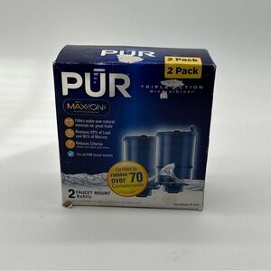 Pur Plus Genuine Mineral Core Filter Lead 2 in Pack Fauce Filter RF-9999 new .